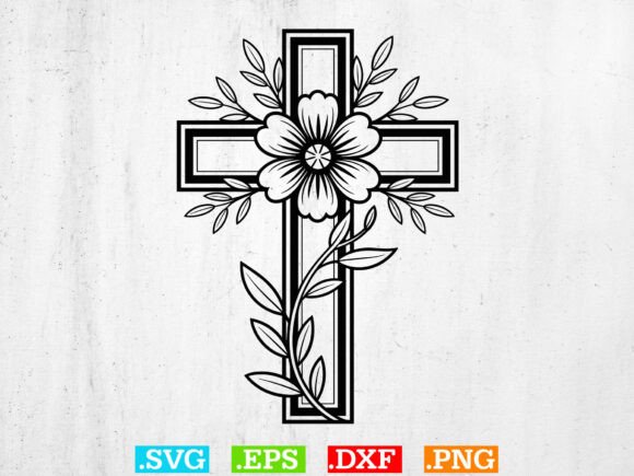 Download Cross SVG Cut Files, Religious Cross Dxf - Cut files Collection