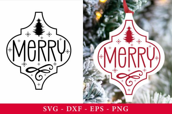 Download Merry Christmas Arabesque Tile SVG - Merry christmas Collection