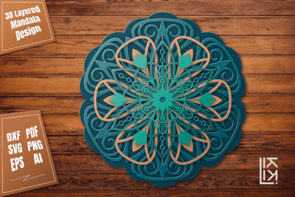 Download Multilayer Mandala SVG Cut File Vol.4 - Multilayer Collection