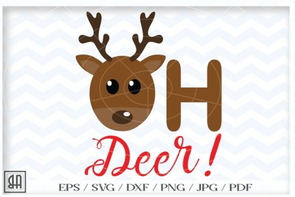 Download Oh Deer Svg - Reindeer Cut Files - Cut files Collection