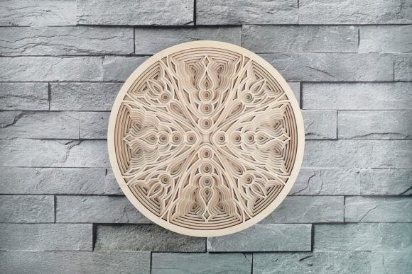 Download Multilayer Mandala, Cut File Mandala - Multilayer Collection