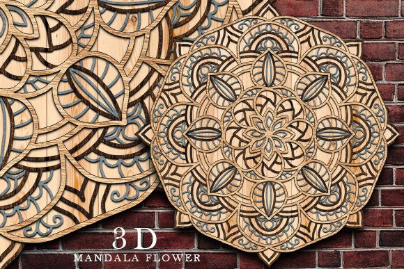 Download Multilayer Mandala Laser Cut SVG - Multilayer Collection