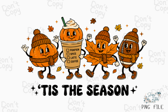 Download Tis the Season Fall Football Pumpkin PNG - Premium Resources