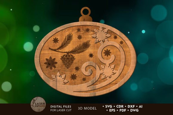 Download Christmas Ornament, Multilayer Laser Cut - Multilayer Collection