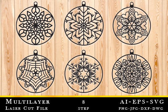 Download Laser Cut Christmas Ball SVG - Laser cut christmas Collection