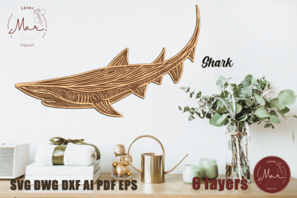 Download Multilayer Mandala SVG Shark Mandala - Multilayer Collection