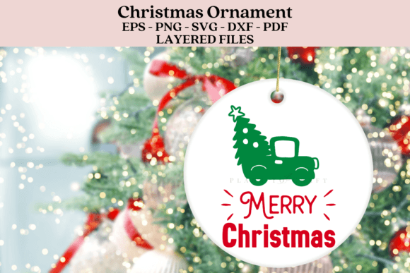 Download Merry Christmas Ornament SVG - Merry christmas Collection