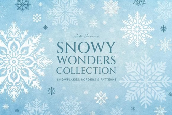 Download Snowflakes SVG Winter Christmas Vector - Snowflakes Collection