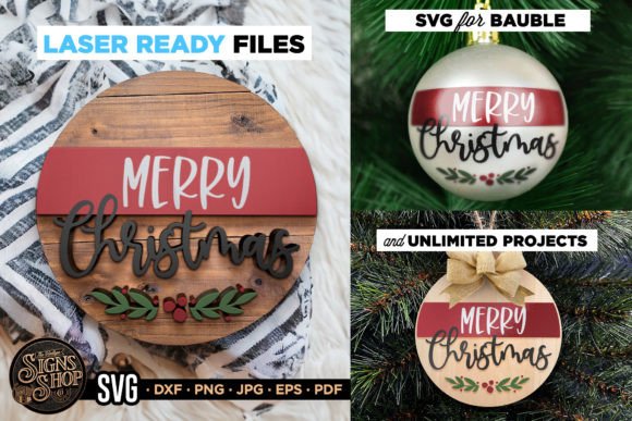 Download Merry Christmas | SVG Door Sign - Merry christmas Collection