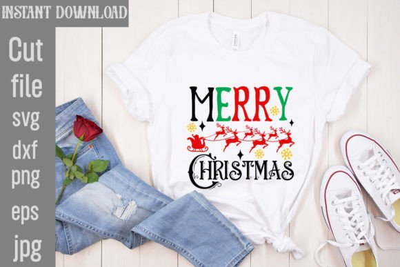 Download Merry Christmas SVG Cut File - Merry christmas Collection